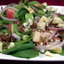 Spinach Salad with Blue Cheese