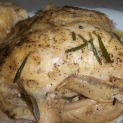 Roasted Herbed Chicken With Lemon