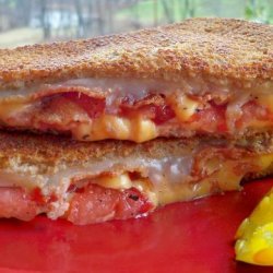 Bacon and Tomato Grilled Cheese Sandwich