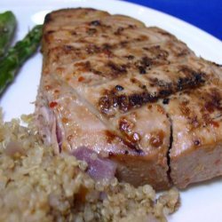 Bek's Grilled Tuna Steaks Glazed With Ginger, Lime, and Soy OAMC