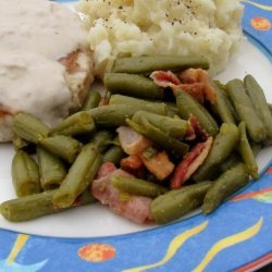 Easy Green Beans With Bacon