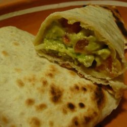 Easy Avocado Burrito