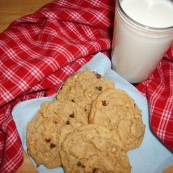 Chewy Oatmeal Peanut Butter Cookies!
