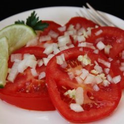 Tomato Salad -(Saladi Ya Nyanya)
