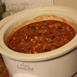 Mexican Two Bean Chicken Chili