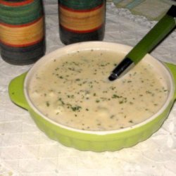 Adam's Favorite Creamy-Cheesy Cauliflower Soup