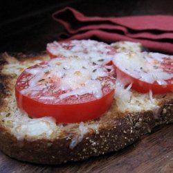 Easy Cheese-Tomato Melt