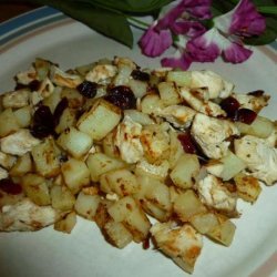 Chicken, Cherries and Potato Hash #5FIX