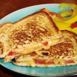 Grilled Tomato and Cheese Sandwiches