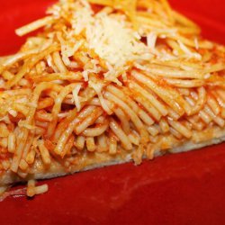 Pizza Spaghetti Pie