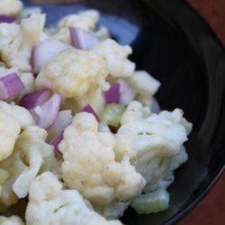 Mustardy Cauliflower Salad