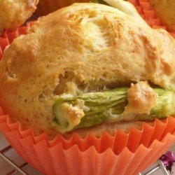 Asparagus-Sour Cream-Muffins
