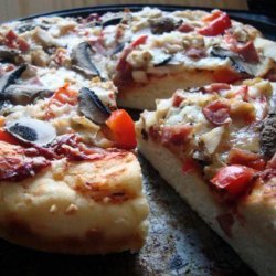 Chicago Style Deep Dish Pizza Crust