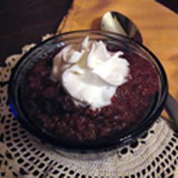 Traditional Indiana Persimmon Pudding