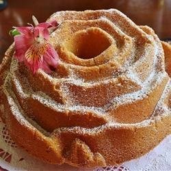 Rose Petal Pound Cake