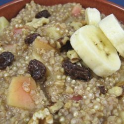 Quinoa and Oatmeal  Cereal Heart Healthy