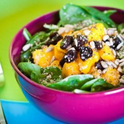 Fruited Spinach Salad With Honey Mustard Dressing