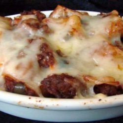 Baked Penne With Meat Sauce