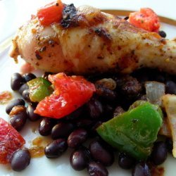 Caribbean Chicken and Black Beans