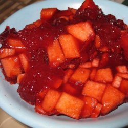 Cran-Raspberry Waldorf Salad