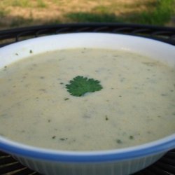 Cream of Zucchini Soup (Crema De Calabacitas)