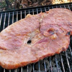 Charcoal-Grilled Sugared Ham