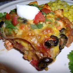 Taco Fiesta Chicken Lasagna