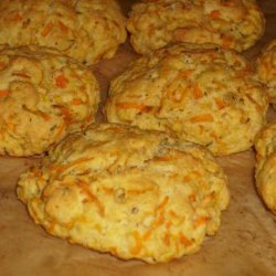 Carrot and Herb Dinner Biscuits