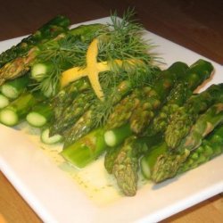 Roasted Asparagus With Lemon and Dill
