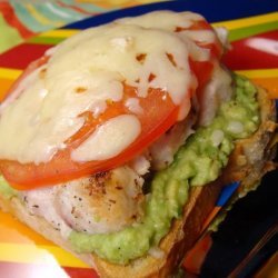 Avocado and Chicken Melts