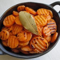 Carrots Sautéed in Bay Leaf