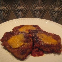 Pork Cutlets Parmesan with Tomato Sauce