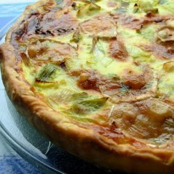 Goat's Cheese, Shallot and Leek Tart - a Bit of a French Tart!