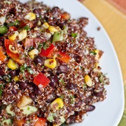 Quinoa Black Bean and Vegetable Salad