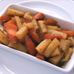 Mean's Roasted Parsnips & Carrots