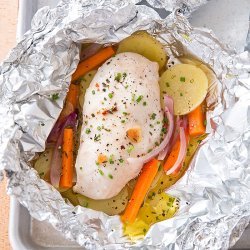 Chicken Cooked in Foil