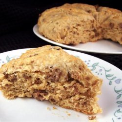 Sausage and Cheese Scones for Your Freezer