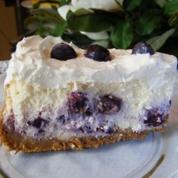 The Best Blueberry Cheesecake