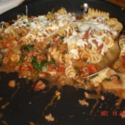 Ground Beef and Spinach Pasta Bake