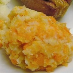 Mashed Parsnips and Carrots