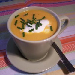 Spicy Carrot Peanut Soup