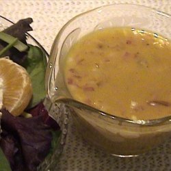 Salad Greens With Honey-Mustard Dressing