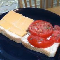Fresh Tomato Sandwich