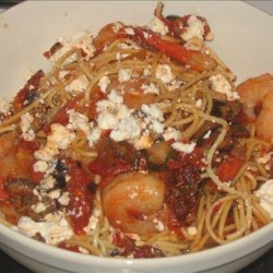 Pasta with Spicy Shrimp and Sun-dried Tomatoes