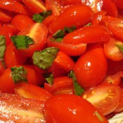 Tomato Salad With Lemon and Basil
