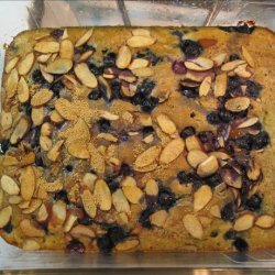 Blueberry-Almond Coffee Cake (Low Fat)