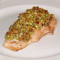 Pistachio Baked Salmon