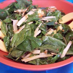 Spinach Salad With Chili Lime Dressing
