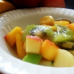 Froutosalata or Mixed Fruit With Orange Juice & Honey (Greec