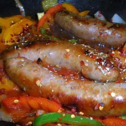 John's Killer Sausage and Peppers